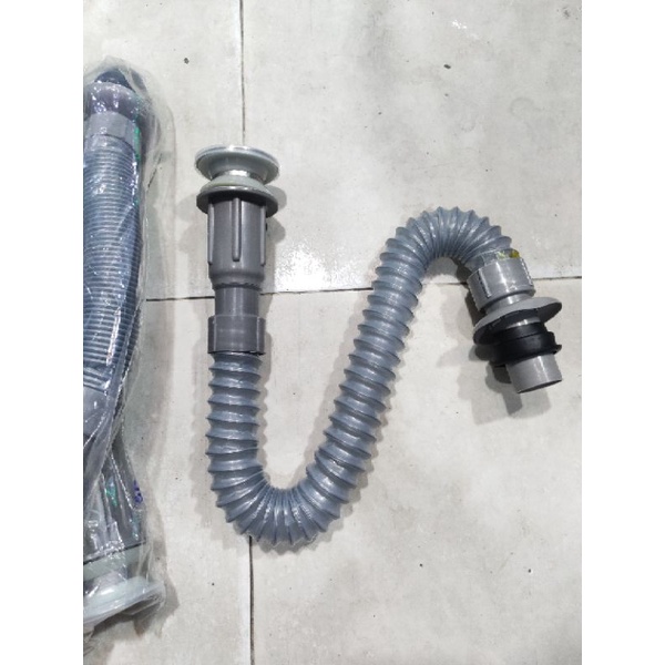 Xả lavabo ruột gà,xả lật lavabo