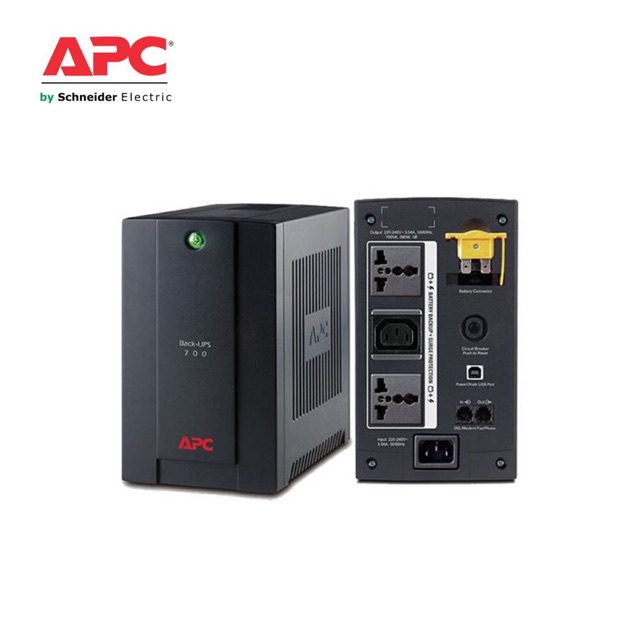 Bộ Lưu Điện UPS APC BX700U-MS 700VA (700VA/390W) Like New . Có Ắc Quy