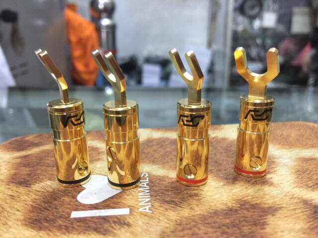 Jack càng cua cao cấp nhập khẩu TAIWAN đồng mạ vàng 24k. Báo giá 1 Jack.