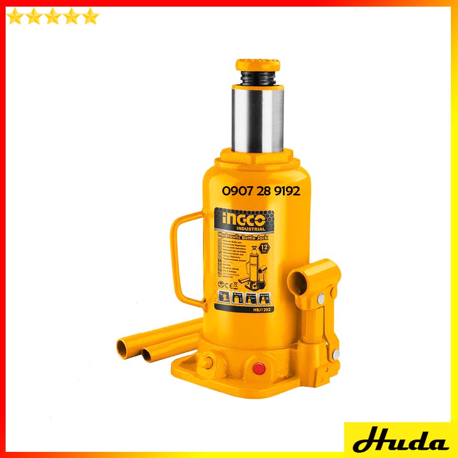 Con đội Kích đội 10 tấn 12 tấn thủy lực có van an toàn Total Ingco