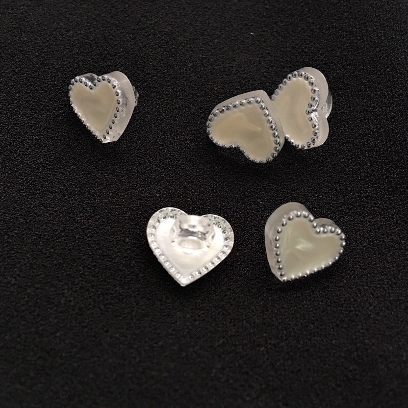 set 10 NÚT SƠ MI GIẢ ĐÁ SIZE 1.1cm