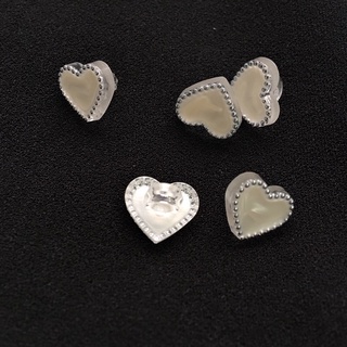 set 10 NÚT SƠ MI GIẢ ĐÁ SIZE 1.1cm ( nhựa si)