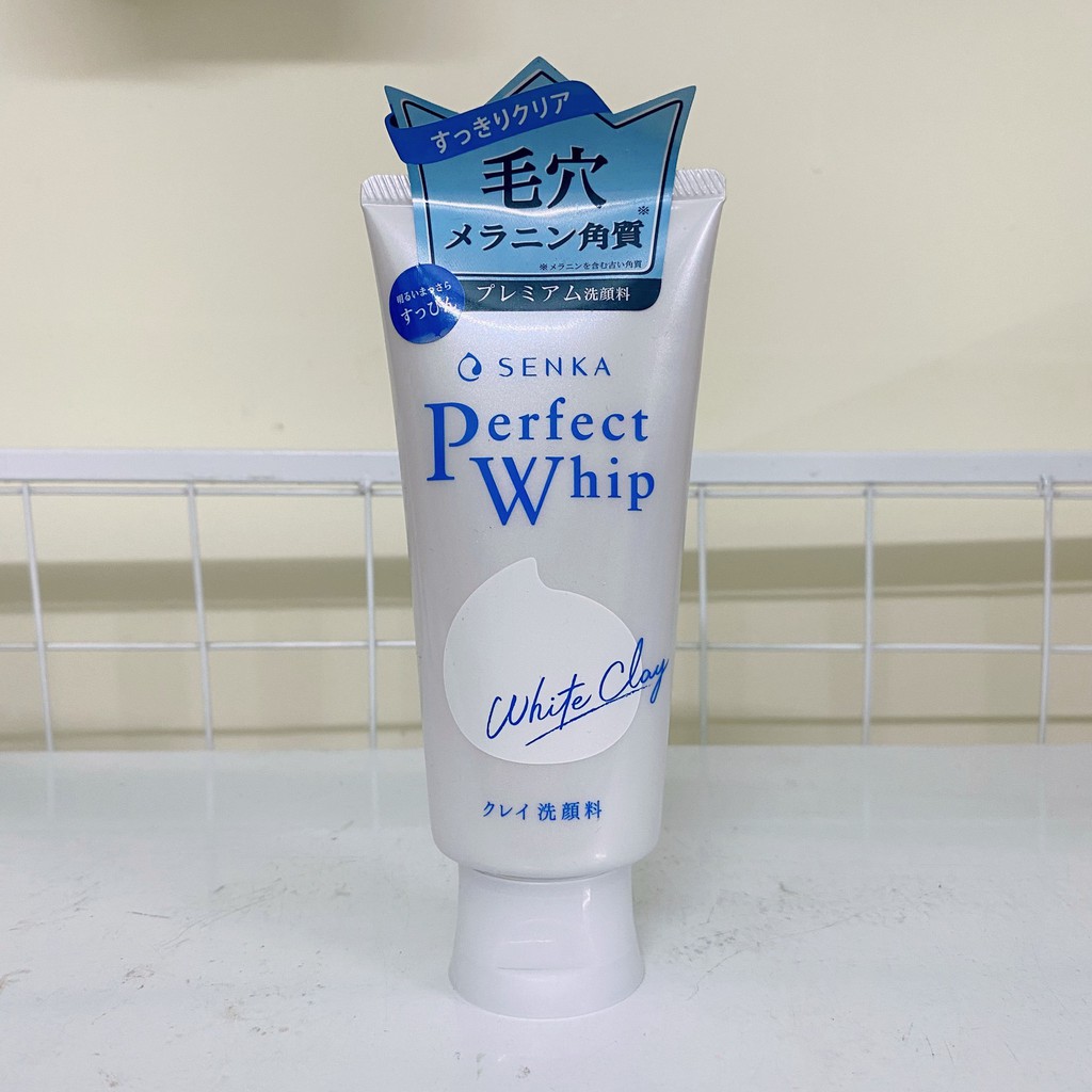 Sữa rửa mặt tạo bọt Senka Perfect Whip 120g Nhật Bản