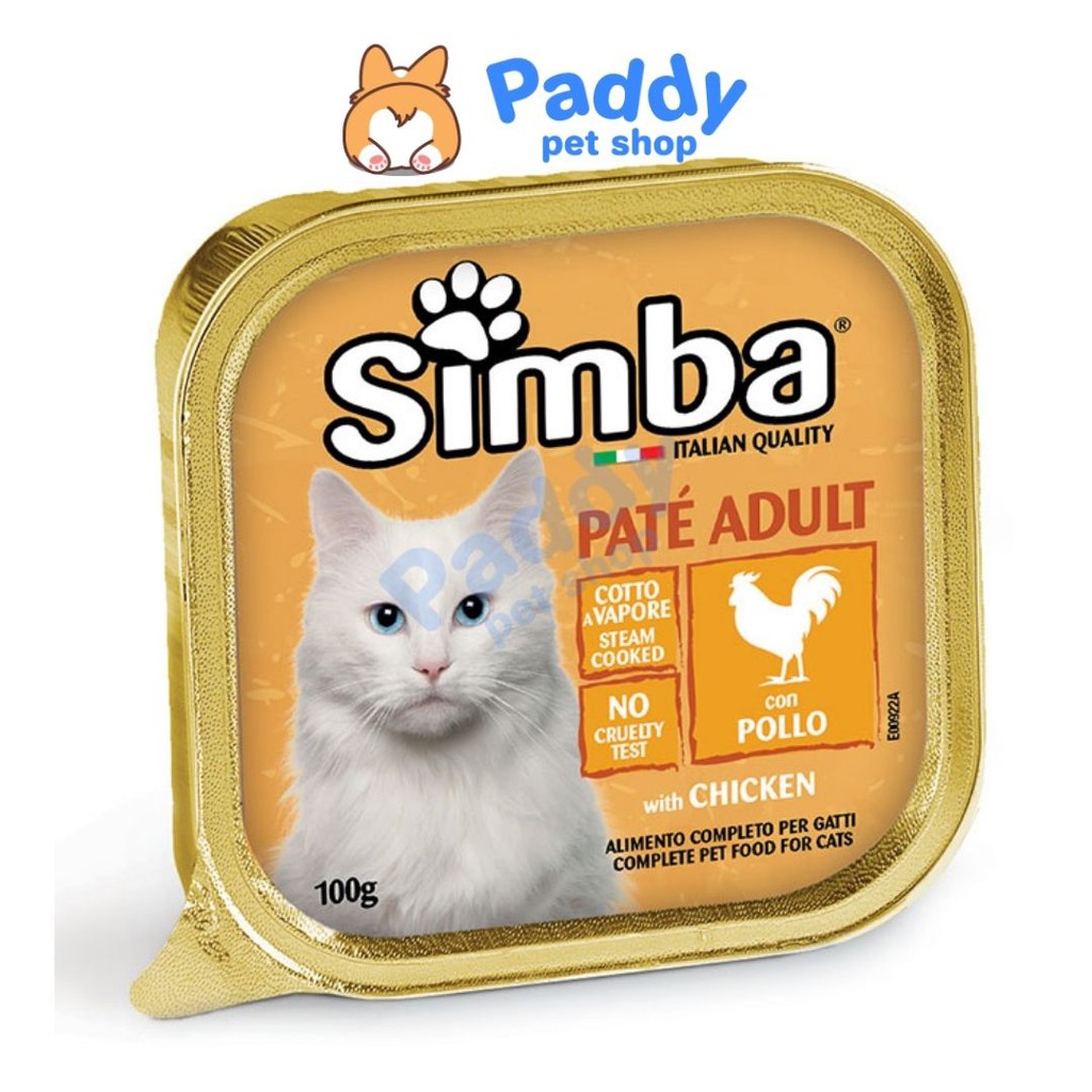 Pate Simba Cho Mèo Trưởng Thành (Nhập khẩu Ý)