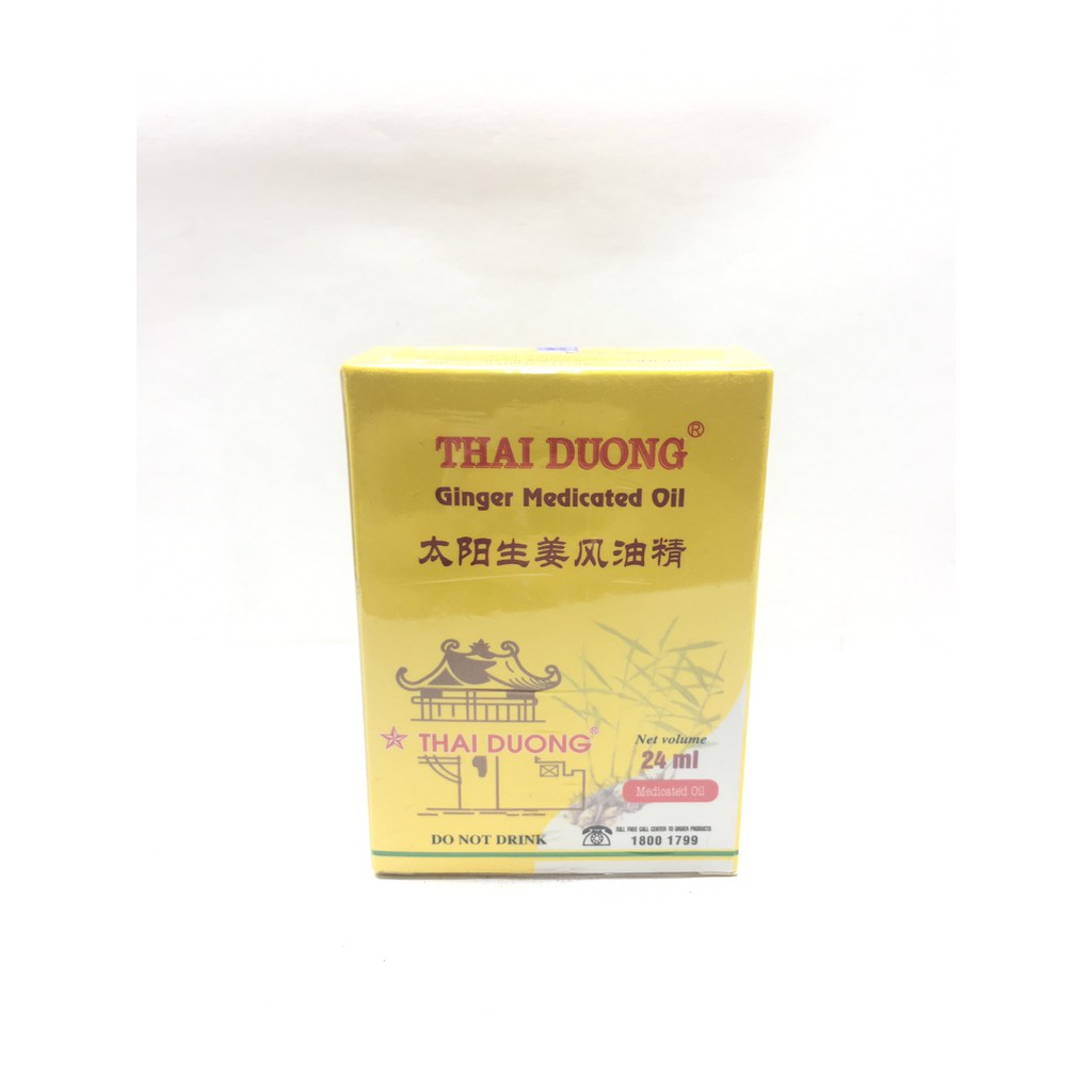 Dầu gừng Thái Dương 24ml