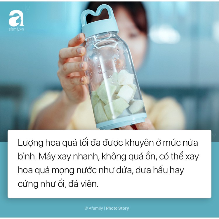 [CHÍNH HÃNG - BH 3 THÁNG] Máy Xay Sinh Tố Đa Năng Cầm Tay Meet Juice 4 lưỡi dao - Xay cực nhanh 9s, cao cấp, an toàn