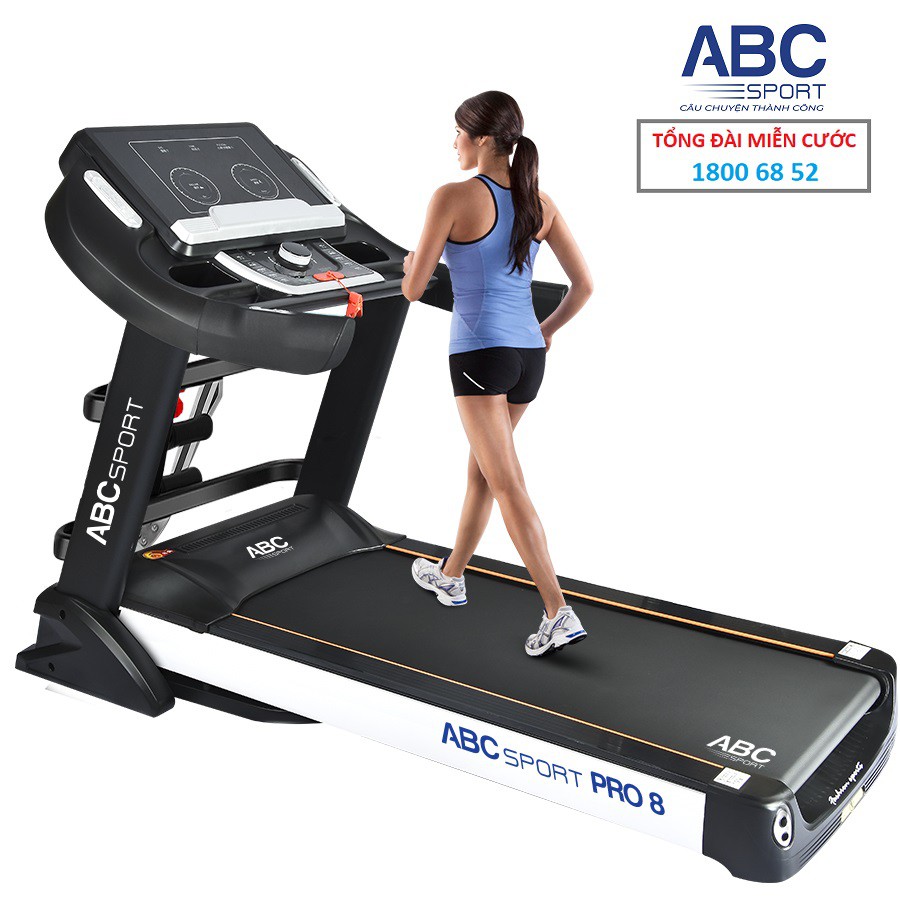 Máy Chạy Bộ ABC SPORT PRO 8 Đa Năng