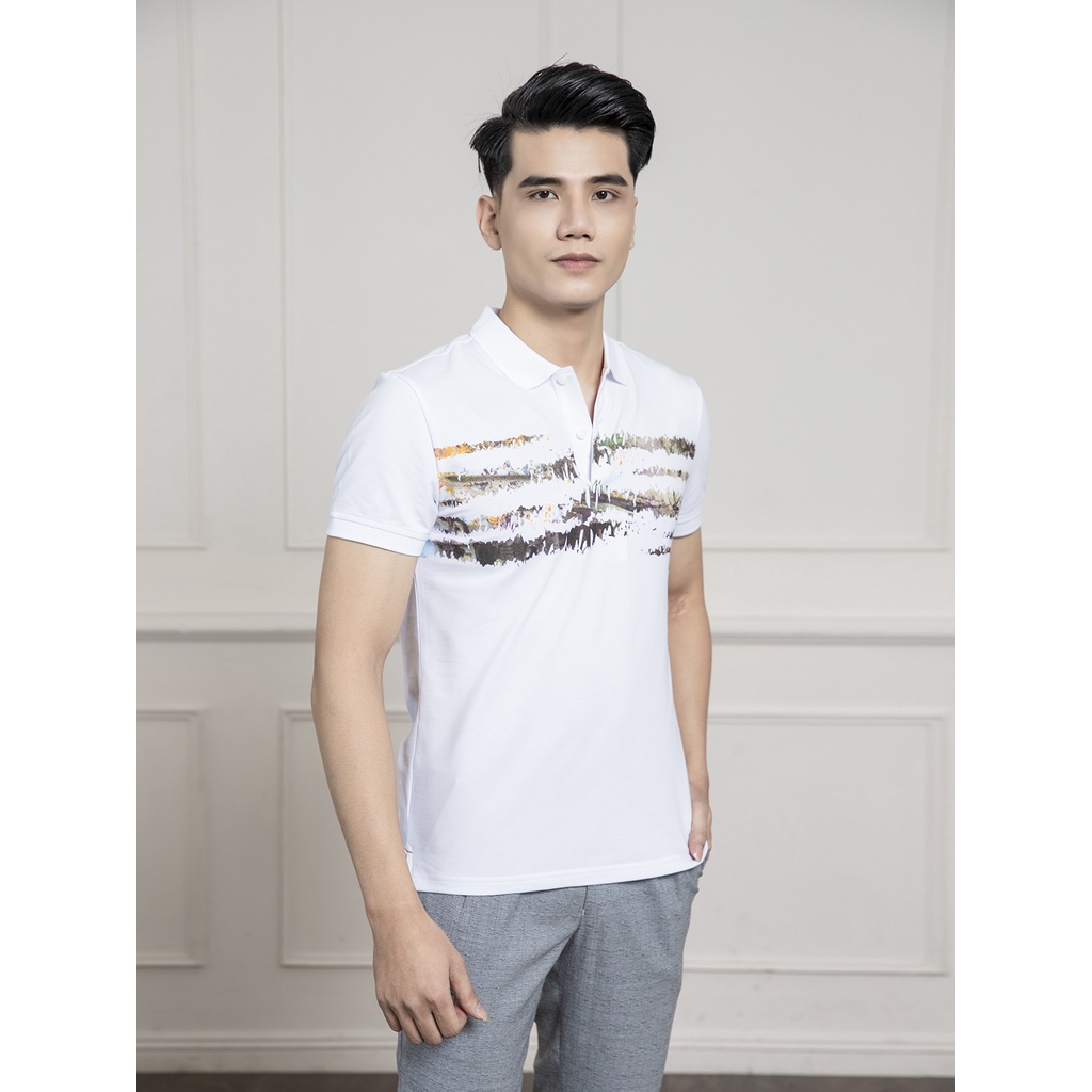 Áo Polo ARISTINO APS066S1 Cao Cấp Cotton Mềm Mát, Không Sổ Lông, Form Slim