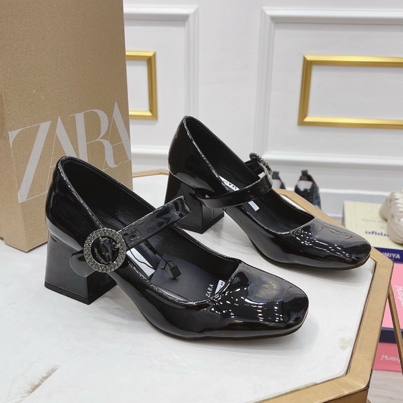 Giày cao gót zara khoá mới qccc fullbox