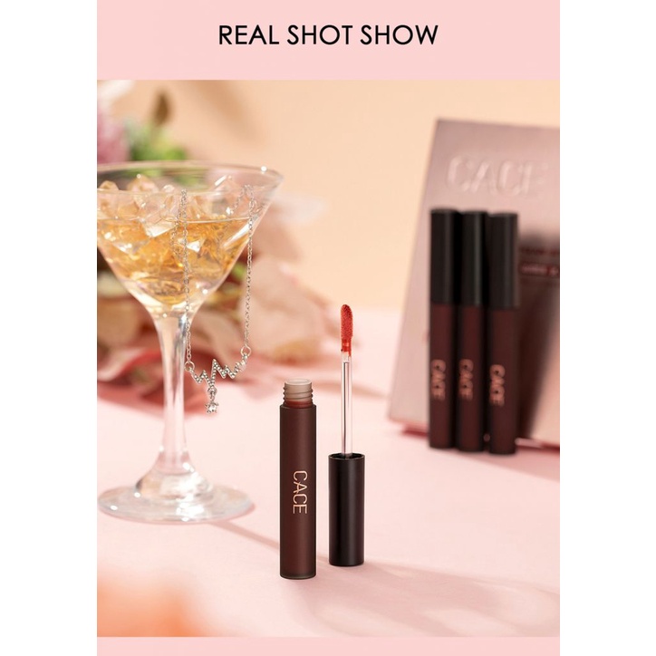 ANNIES [Hàng mới về] Set son kem lì nhiều màu sắc chống thấm nước thích hợp làm quà tặng valentine CACE