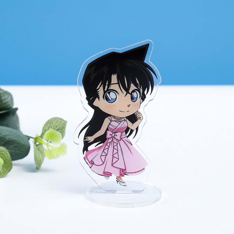 Standee THÁM TỬ LỪNG DANH CONAN Detective Conan mini anime mica chibi trang trí trưng bày mô hình