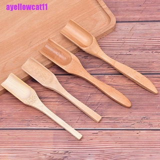 Giá đỡ muỗng múc trà bằng tre tiện dụng