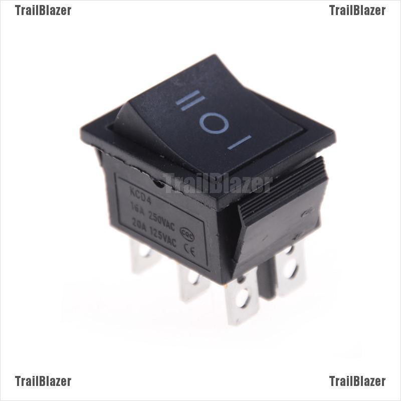 1 Công Tắc Bật / Tắt Màu Đen DPDT ON / OFF 6 PIN 16A / 250VAC 20A / 125VAC