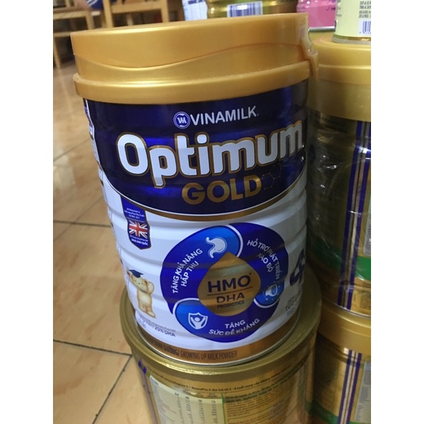 Sữa bột Optimum Gold số 4 hộp thiếc 850g