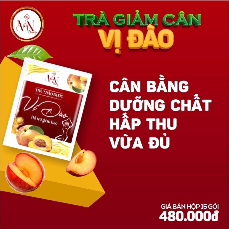 [GIÁ SỈ] TRÀ THẢO DƯỢC GIẢM CÂN VỊ ĐÀO ĐÔNG ANH