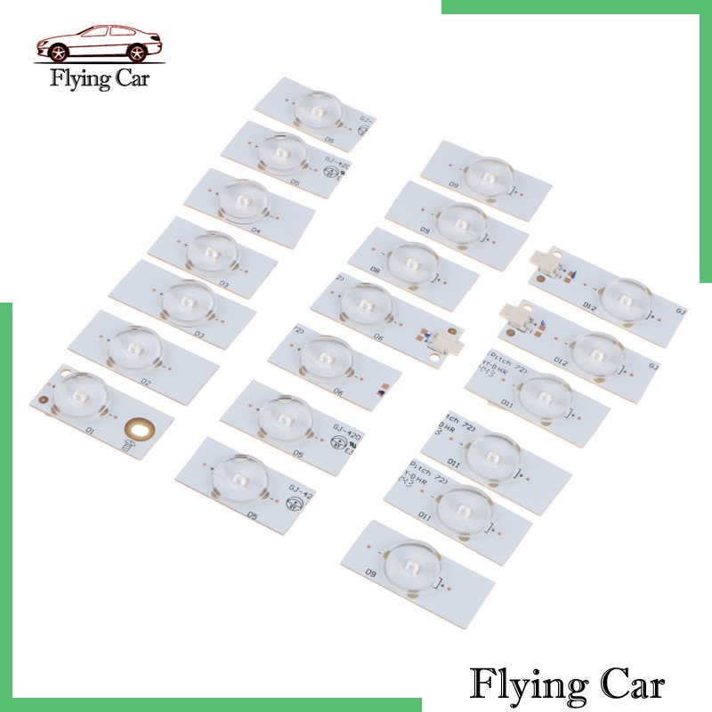 [giá giới hạn] 20pc 6V SMD Lamp Beads with Optical Lens Fliter for 32-65 inch LED TV Repair | BigBuy360 - bigbuy360.vn