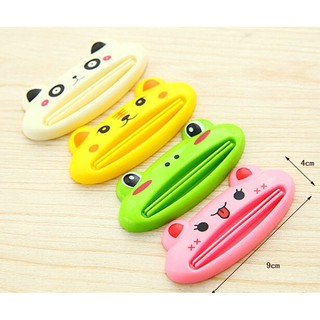 Set 5 dụng cụ kẹp giữ kem đánh răng hình thú