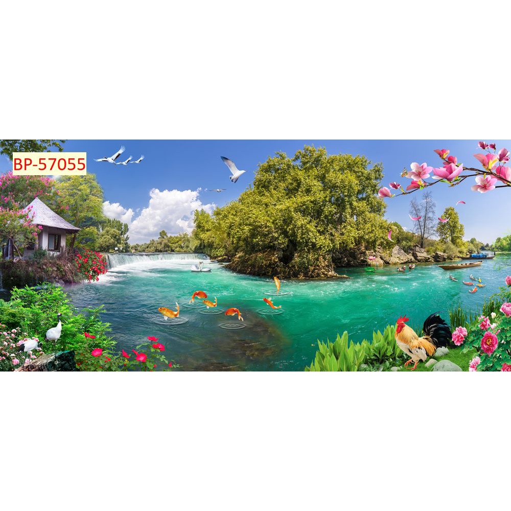 Tranh phong cảnh thiết kế đẹp theo xu hướng