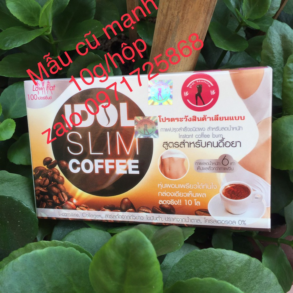 Cafe idol slim coffee [chuẩn 100% mẫu cũ]