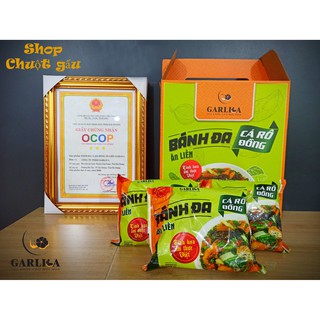Bánh Đa Cá Rô Đồng Ăn Liền Melyfood (10 gói) [Có cá rô thật]