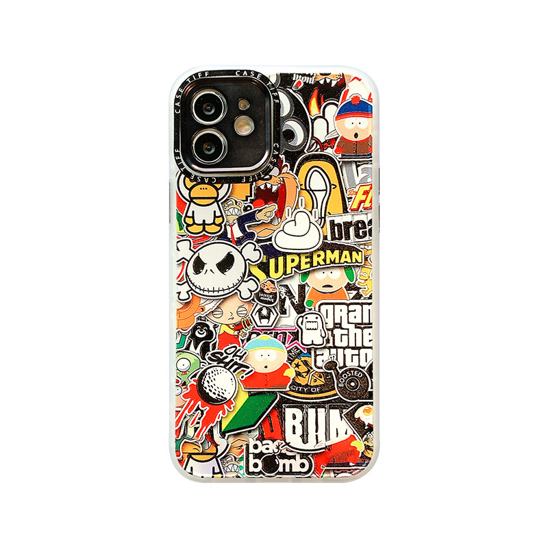 Ốp Điện Thoại TPU Silicone Mềm Chống Rơi In Hoạt Hình One Piece Cho iPhone 12 Pro Max 11 Pro Max X Xs Max XR 8 7 Plus
