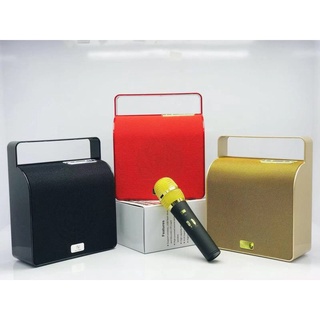 Loa bluetooth ys-a35 kèm mic hát karaoke siêu tiện lợi - chính hãng