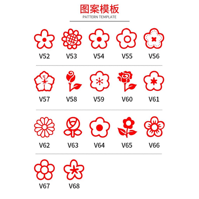 Con Dấu Kiểu Hoạt Hình Xinh Xắn Đáng Yêu Dành Cho Bé