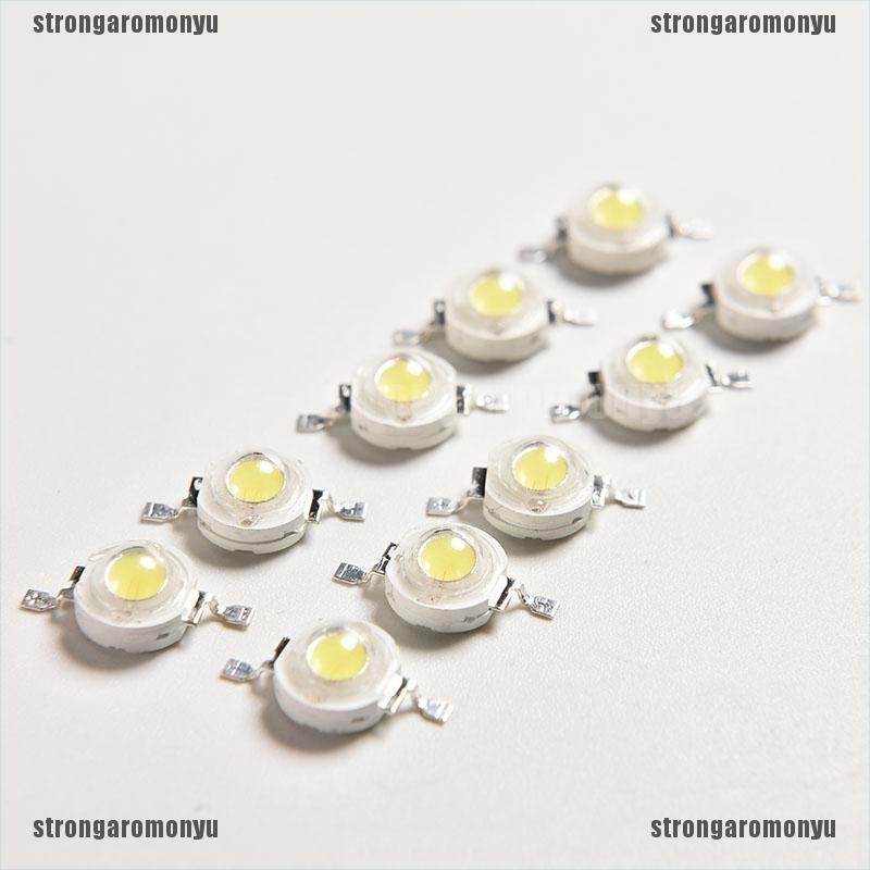 Bộ 10 Đèn Led Smd 1w Màu Trắng