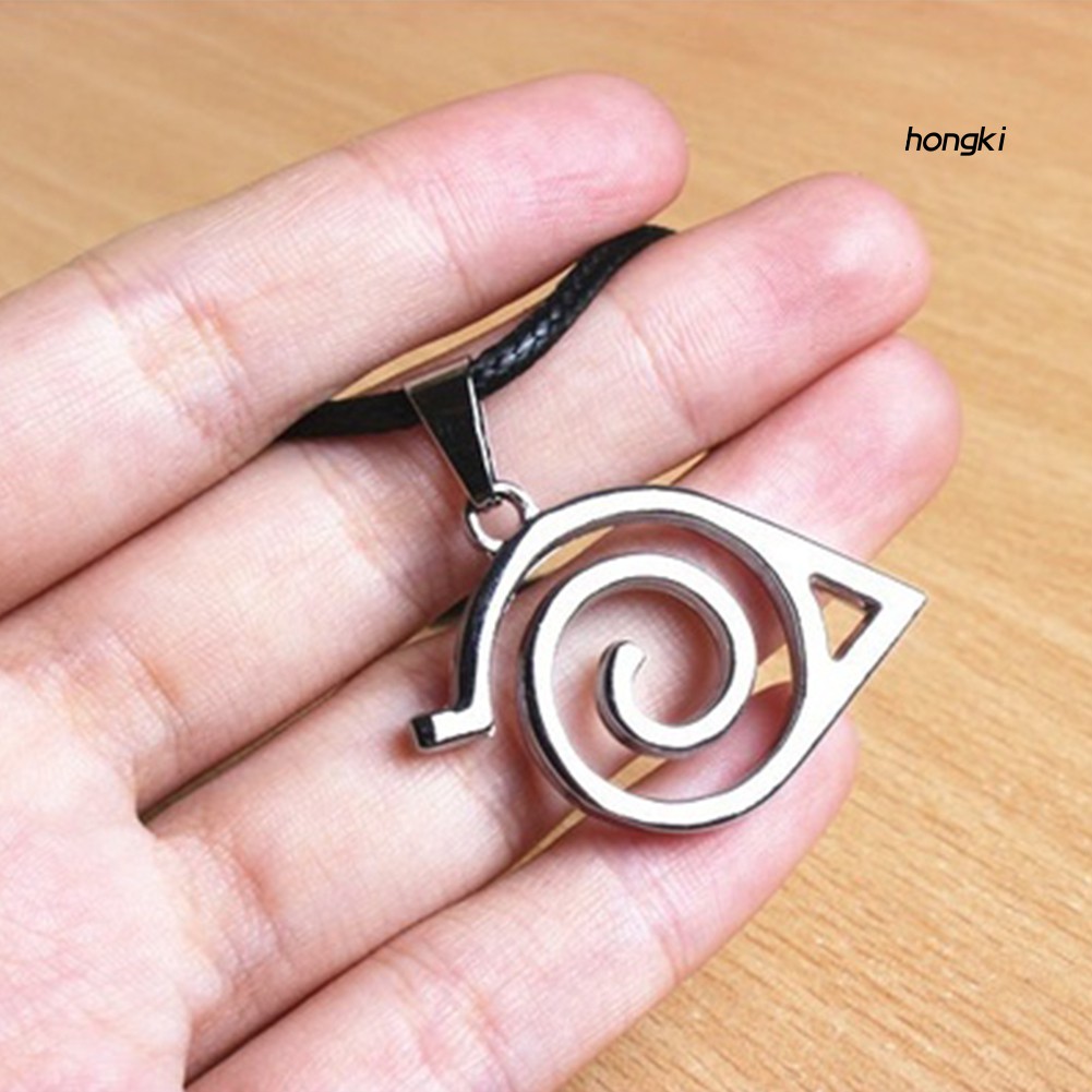 NARUTO Dây Chuyền Mặt Logo Phim Hoạt Hình Naruto