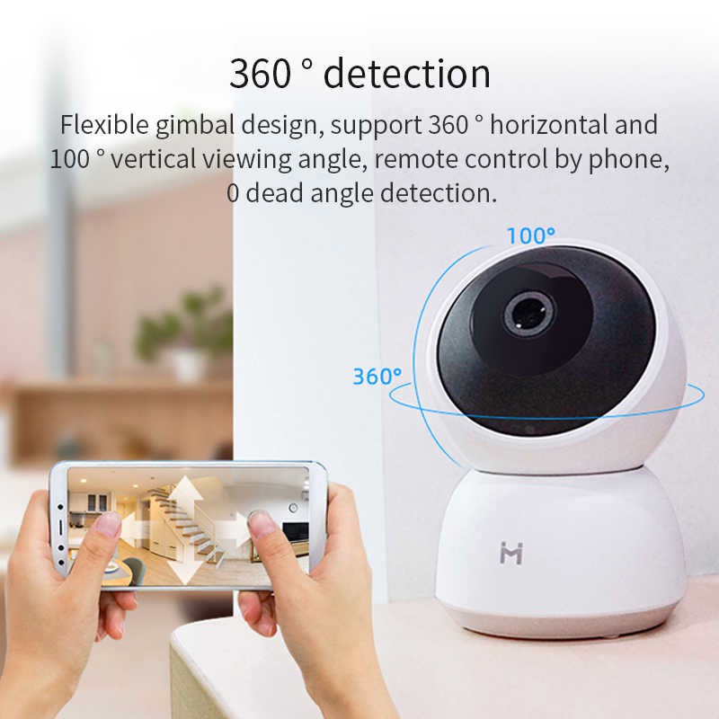 Camera giám sát ip Xiaomi Imilab A1 2k 1296p quay 360 độ - Bản quốc tế camera milab A1 2k