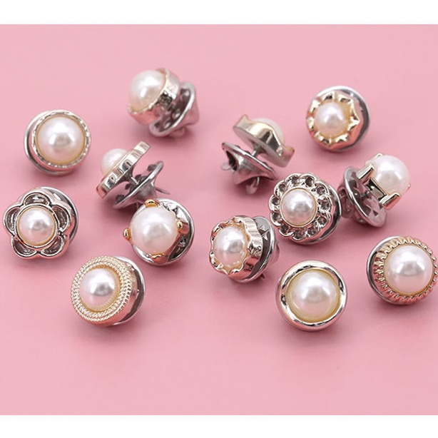 Set 10 Nút Khóa Có Thể Tháo Rời Chống Chói Chuyên Dụng