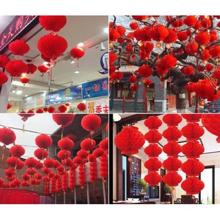 Đèn Lồng Đỏ Ninong CỰC DÀY Chịu Nắng Mưa Trang Trí Lễ Hội Loại 1