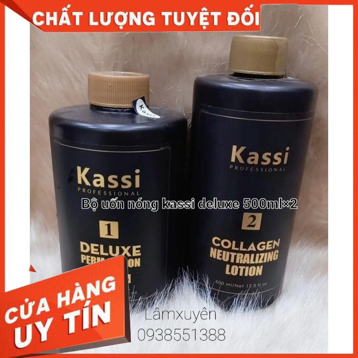 UỐN NÓNG THÔNG MINH KASSI DELUXE 500ML*2 KHÔNG HÔI KHÔ TÓC