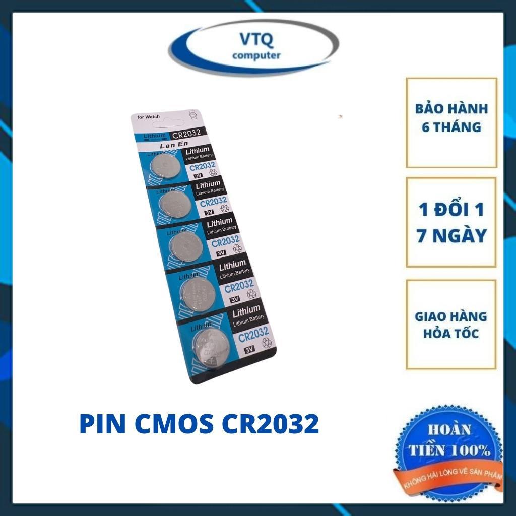 Pin CMOS LITHIUM 3V CR2032 - Dùng cho Main Máy Tính, Cân Tiểu Ly, Cân Sức Khỏe