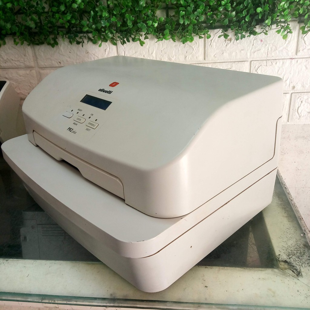 MÁY IN GIÁ TỐT) MÁY IN KIM OLIVETTI PR2 PLUS IN SỔ IN BẰNG