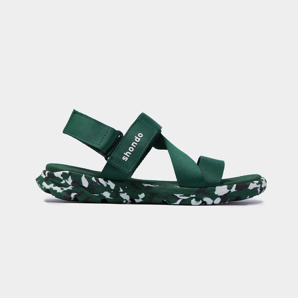 Giày Sandals SHAT SHONDO F6 Sport- F6S505 xanh rêu camo