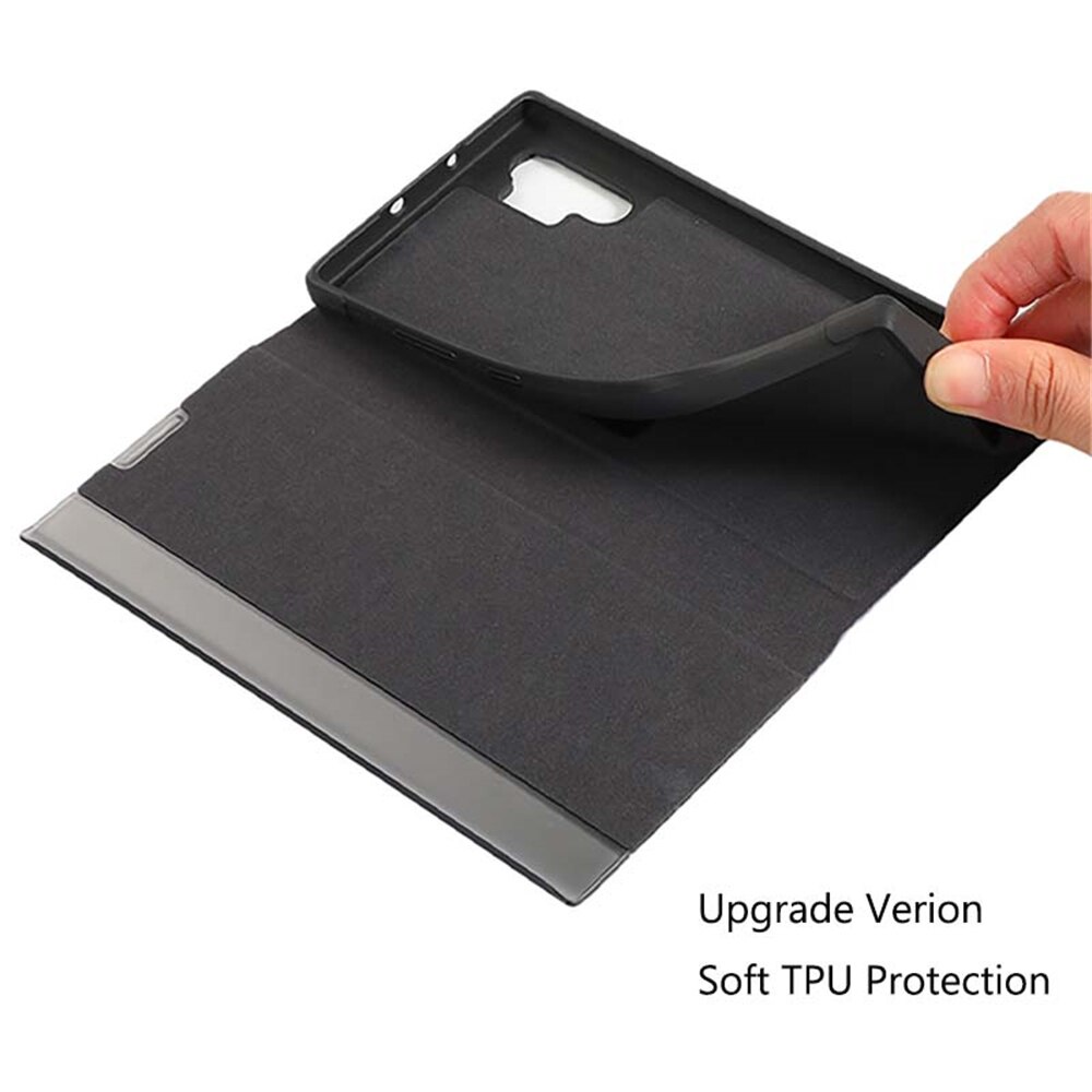 Bao da nắp lật TOPEWON thông minh thích hợp cho Samsung Galaxy S22 Ultra A72 A53 A52 S21 Plus