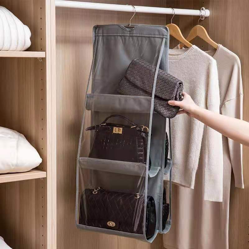 Túi Treo Tường 6 Ngăn Đựng Đồ Sức Chứa Lớn Tiện Dụng
