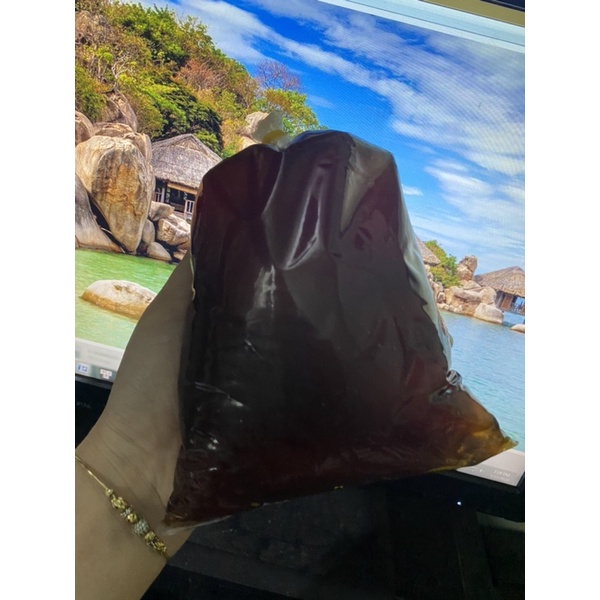 1kg mạch nha nguyên chất màu nâu thủ công nhà làm từ mầm lúa mạch dùng làm kẹo lạc, kẹo chè lam