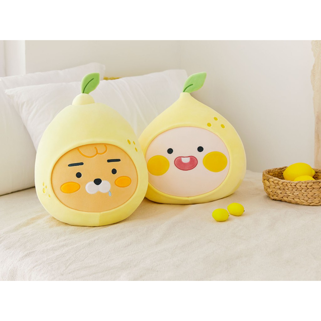 Gối Ôm Tròn Kakao Friends Lemon Ryan