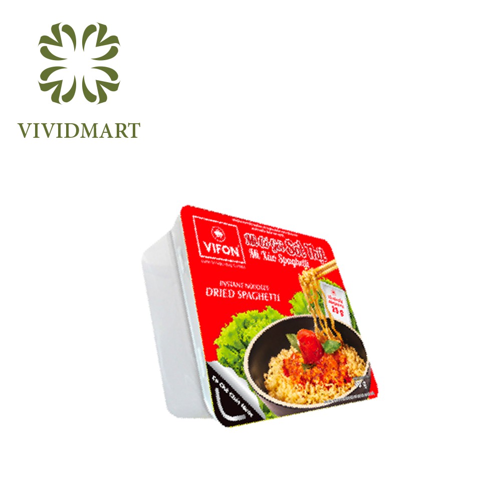 VIFON MÌ KHAY CÓ GÓI SỐT XỐT XÀO VỊ BÒ SA TẾ / HẢI SẢN / TƯƠNG ĐEN / SPAGHET