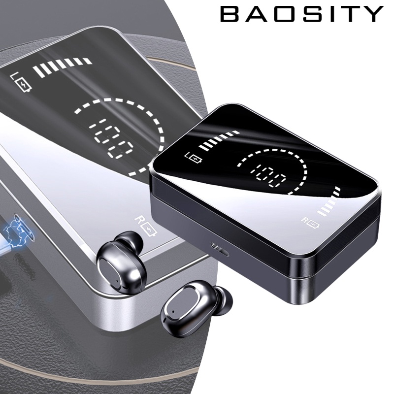 [BAOSITY]Sports Headphone Touch Control Bluetooth Wireless Earphones With Microphone