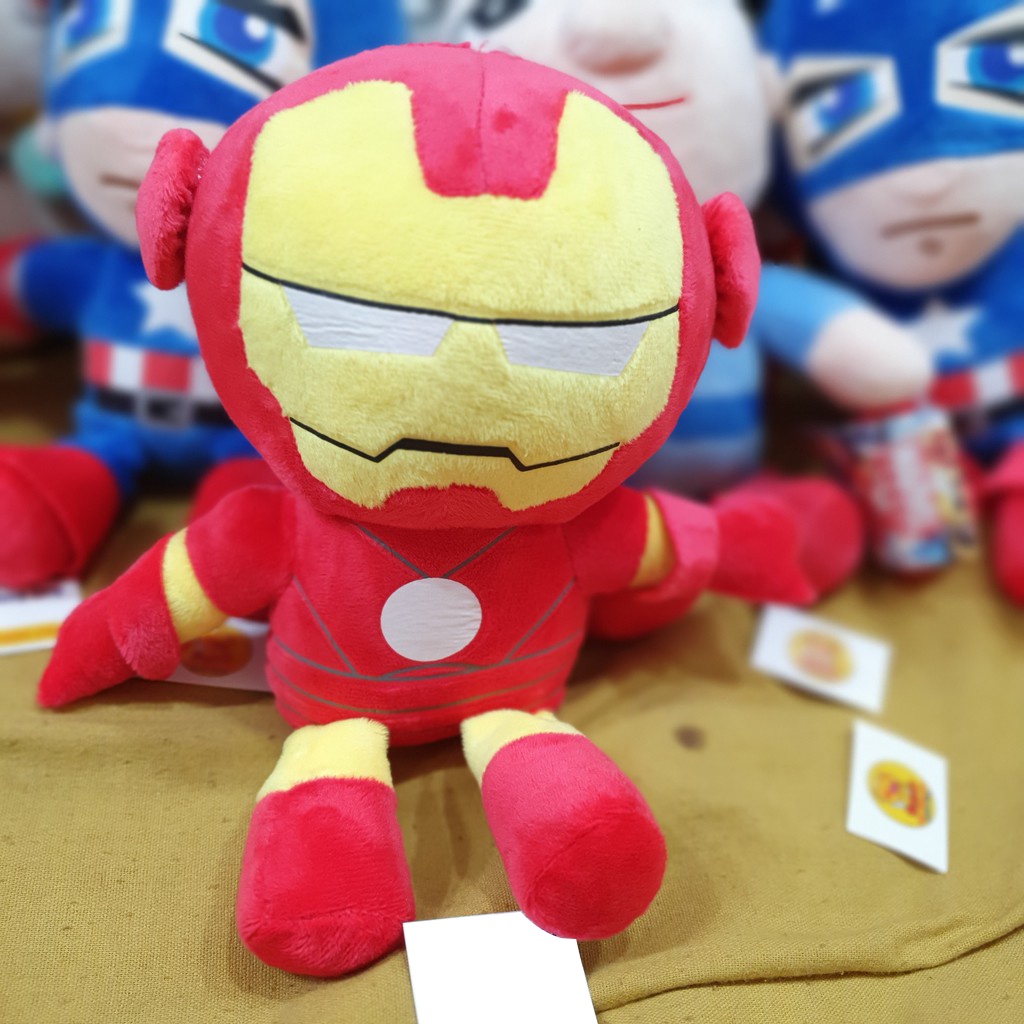 Gấu Bông Siêu Anh Hùng Người Sắt Iron man dễ thương cho bé  hàng cao cấp chất lượng cao