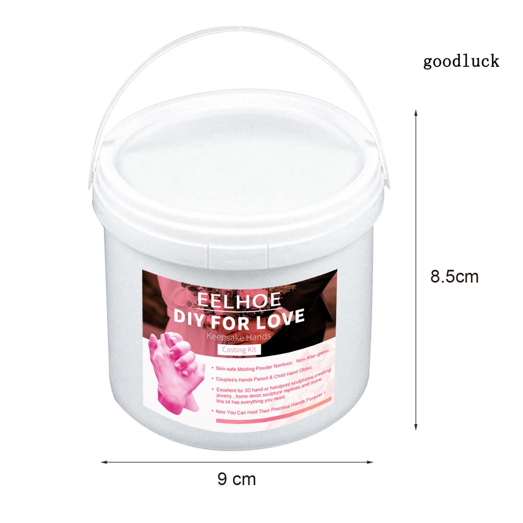 Bộ khuôn đất sét tạo hình bàn tay 3D DIY cho cặp đôi