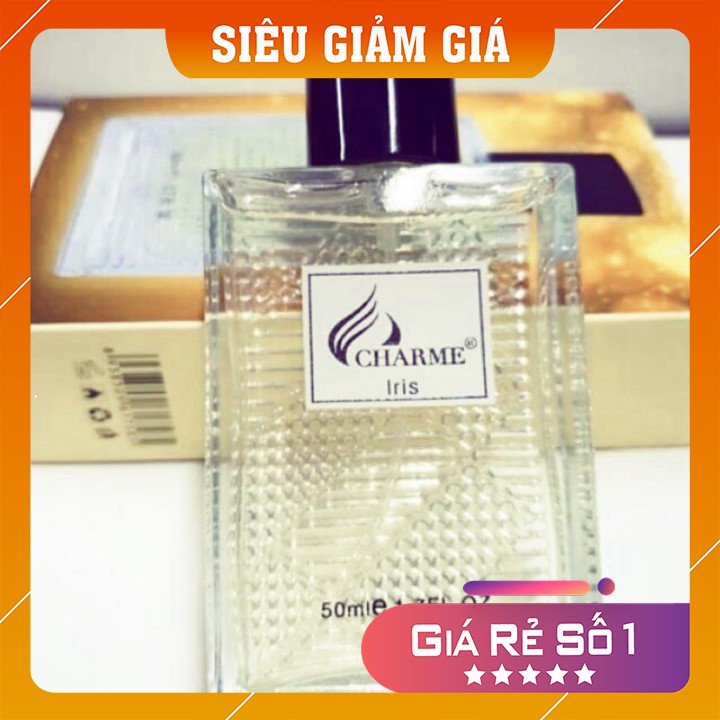 [FreeShip – Xả kho] NƯỚC HOA CHARME IRIS 50ML, NƯỚC HOA CHARME CHÍNH HÃNG