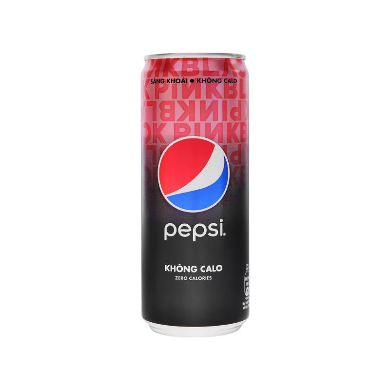 (Lốc 6lon /Thùng 24Lon) Pepsi Không Calo
