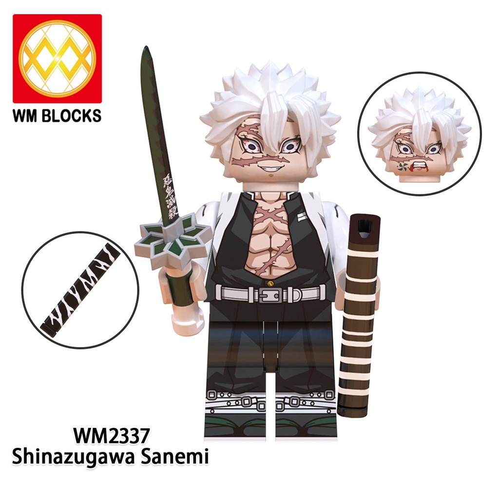 Mô Hình Nhân Vật Shinazugawa Genya Sanemi Tsuyuri Kanao Nhật Bản 8 Kiểu