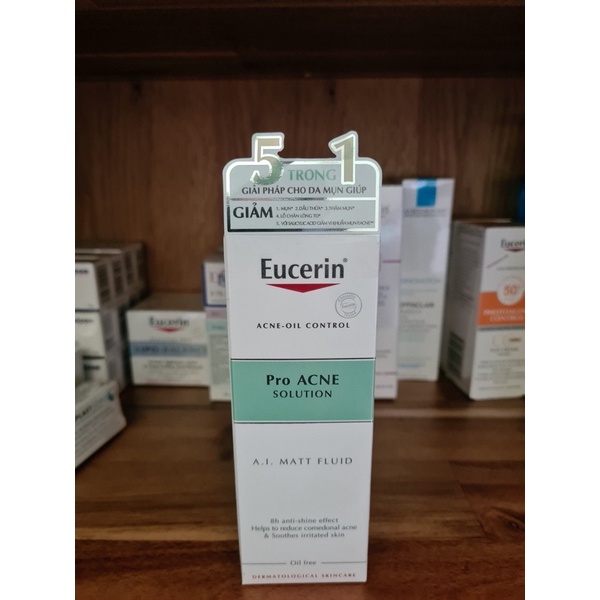 Kem Eucerin Pro Acne Solution A.I Matt Fluid