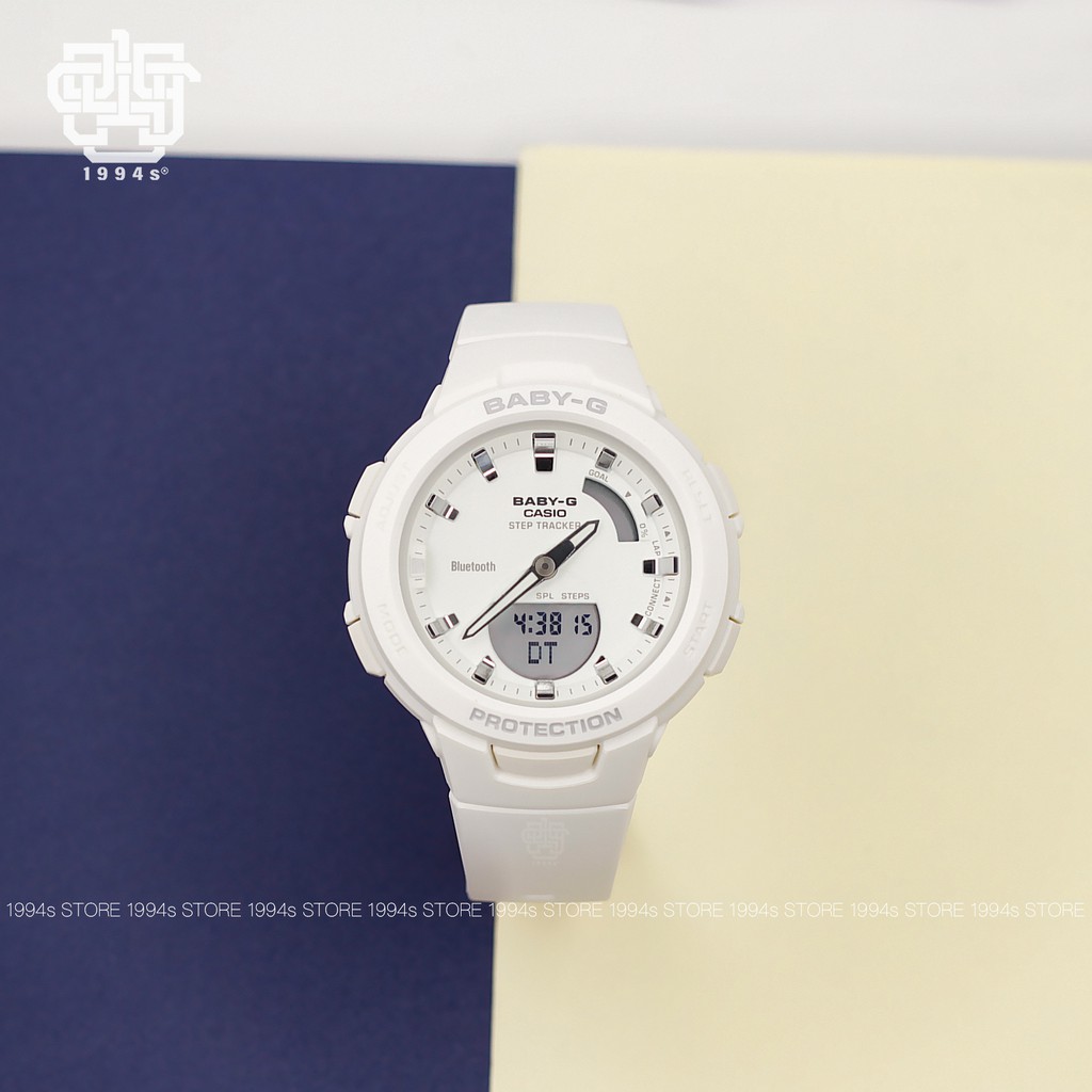 Đồng hồ nữ Casio Baby-G BSA-B100 Series, chống va đập, chống nước 100m, hàng chính hãng