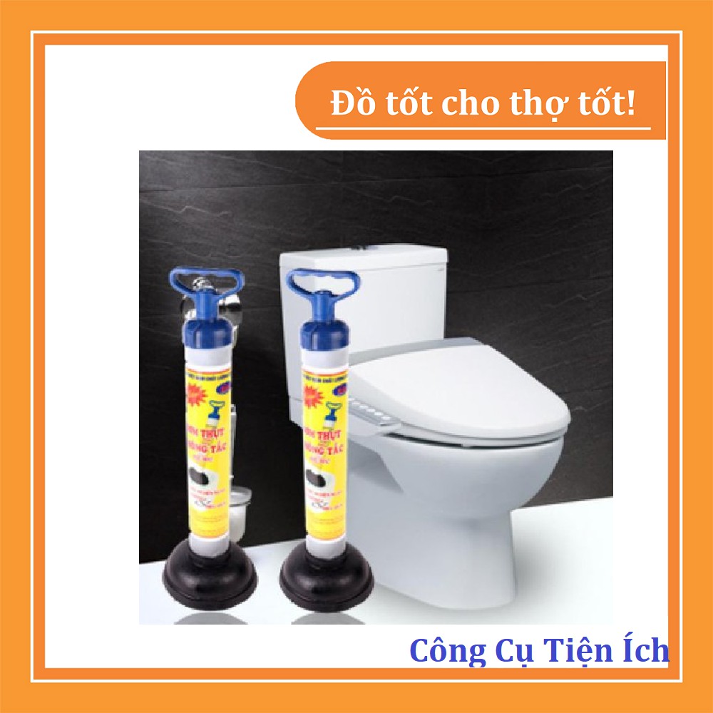 Cây Bơm Thụt Thông Tắc Bồn Cầu Cao Cấp - Công cụ tiện ích